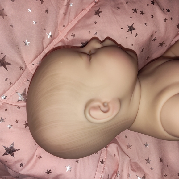Reborn Baby Doll with Pink Accessories - Picture 6 of 12